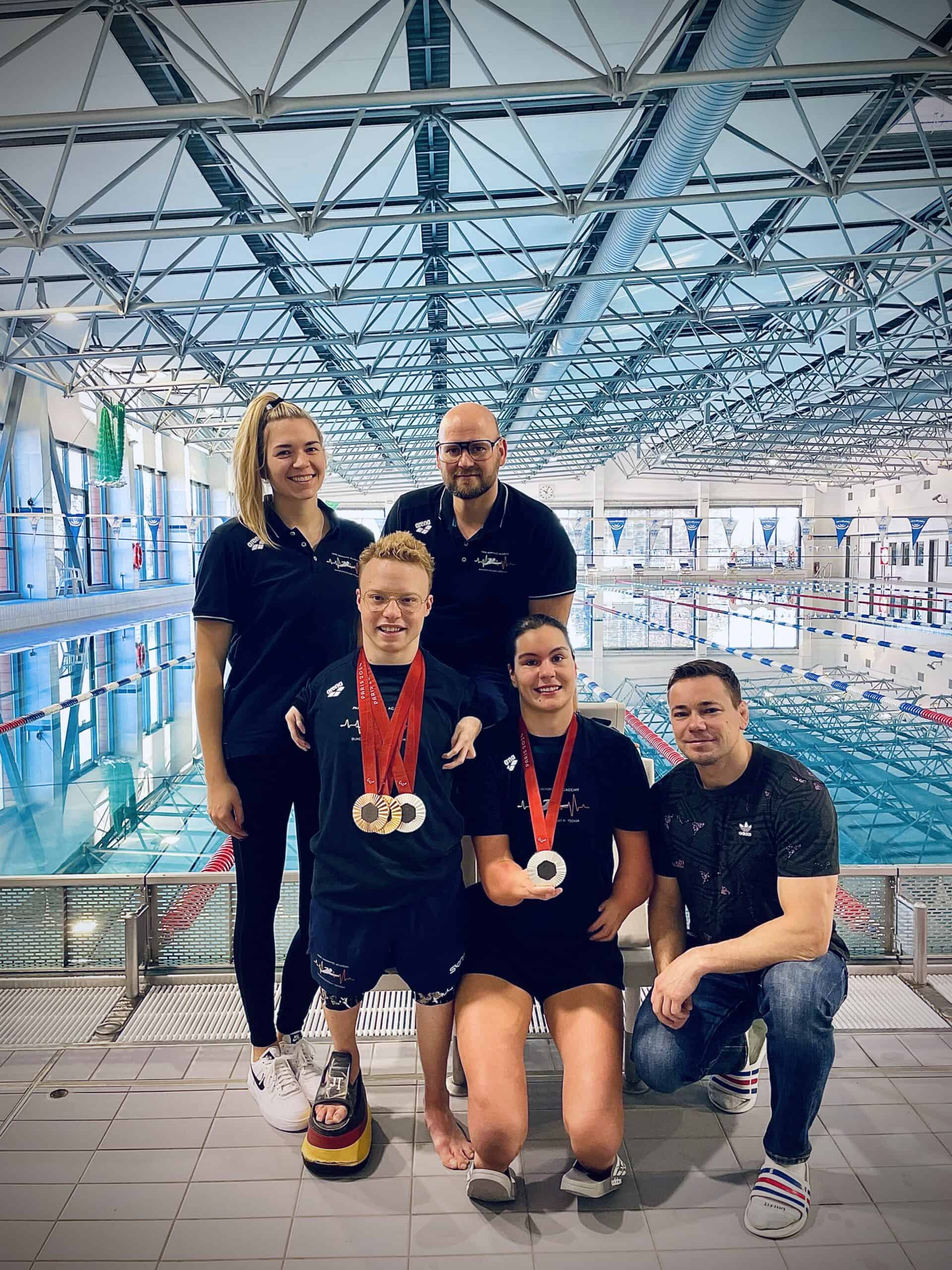 Paris Medals 2024 with Para Swimming Academy Potsdam