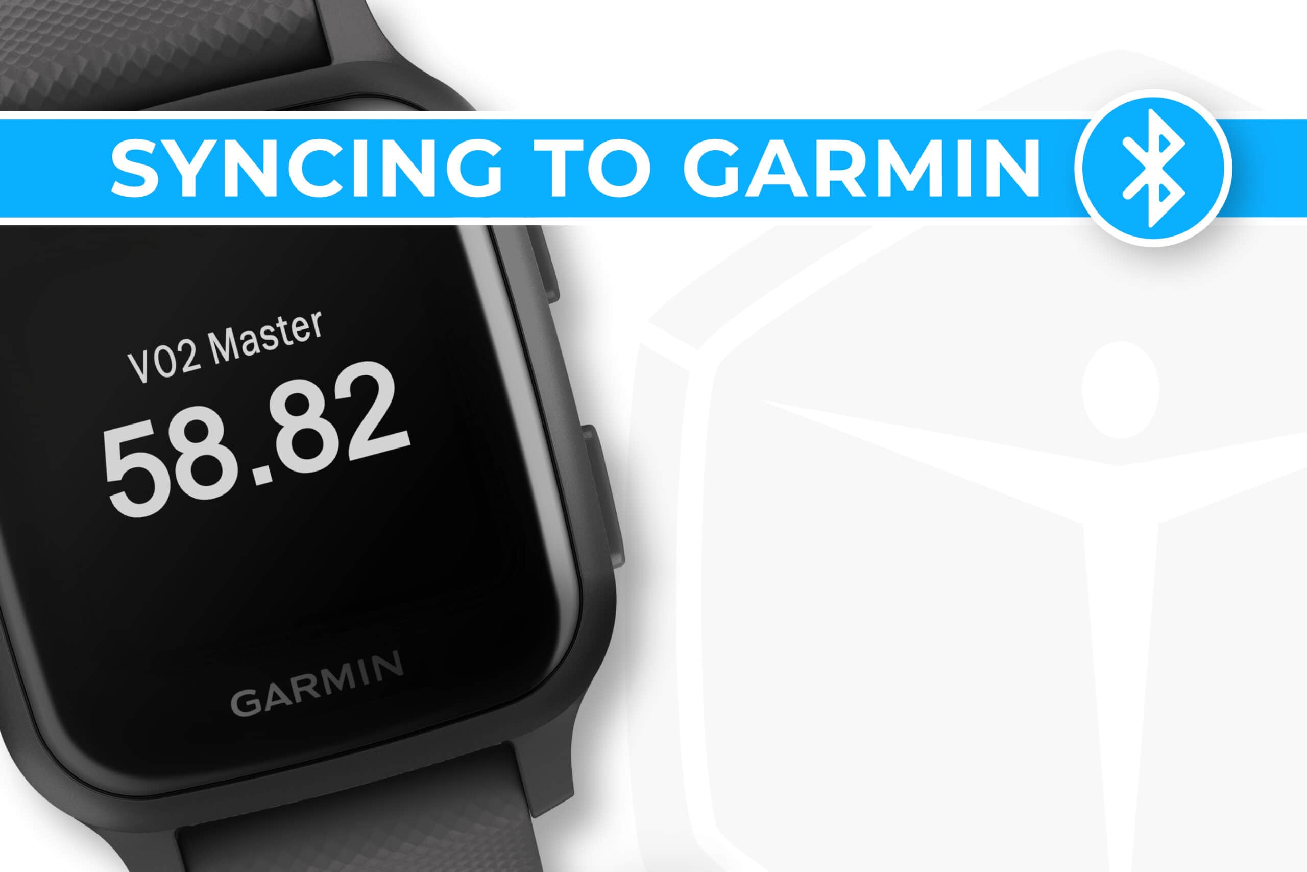 Syncing VO2 Master analyzer to Garmin watch